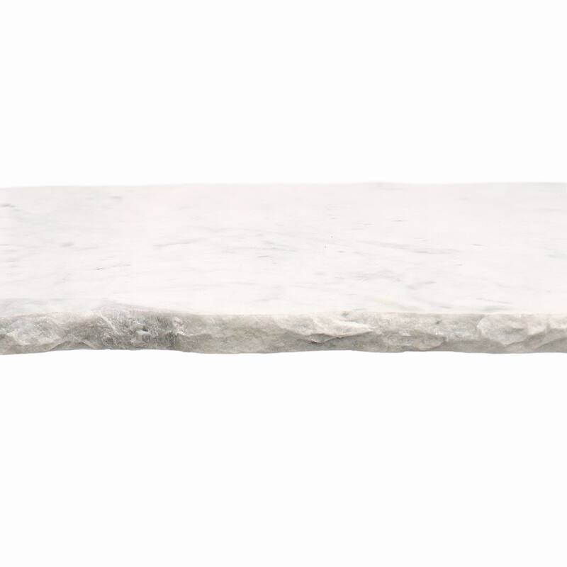 Pasargad Home Vasto Marble & Stainless Steel Console Table