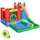 preview thumbnail 7 of 5, Outsunny Kids Bounce House Inflatable Water Slide with Water Play Toy - 130"Lx96.5"Wx84.75"H