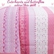 preview thumbnail 7 of 8, Cami Butterfly Cotton Pink Floral Quilt Bedding Set With Decorative Throw Pillows