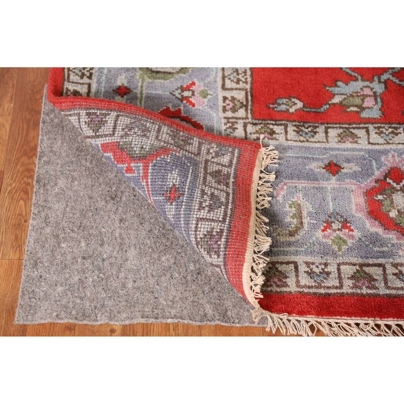 Red Heriz Serapi Indian Area Rug Handmade Wool Carpet - 9'0" x 12'0"