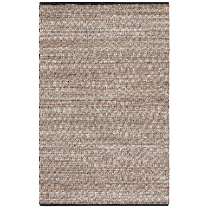 SAFAVIEH Natural Fiber Violette Casual Jute Rug - 6' Square - Taupe/Bleach