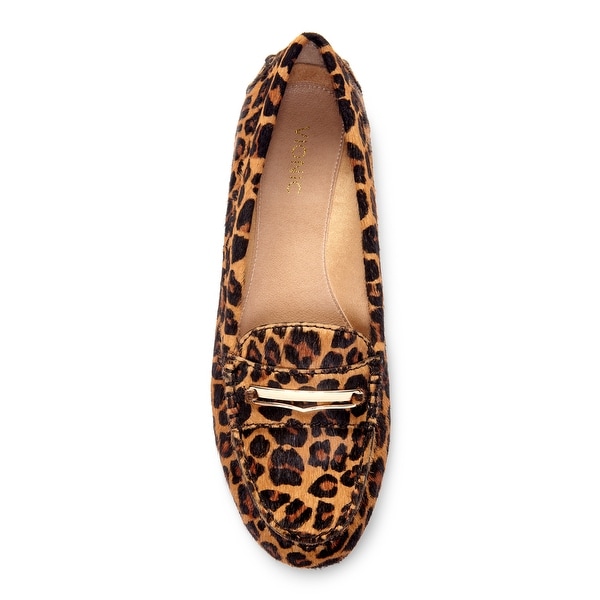 vionic leopard loafers
