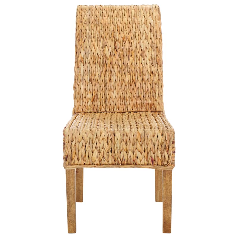 SAFAVIEH Marcy Brown Side Chair (Set of 2) - 18.1" W x 19.7" L x 39" H - 19"W x 22"D x 39"H