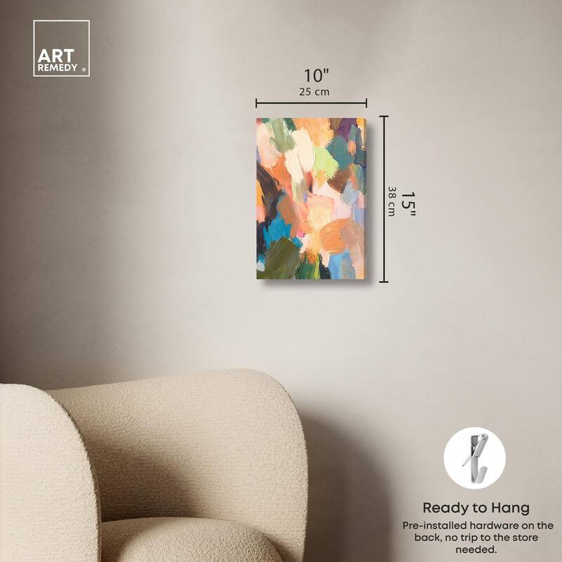 Chromatic Surge III Canvas by Art Remedy, Gallery Wrapped