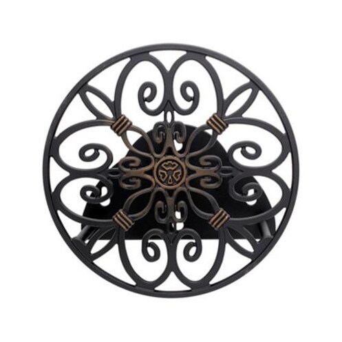 Liberty Garden Products 615 Decorative Pine Cone Garden Hose Guide Bronze