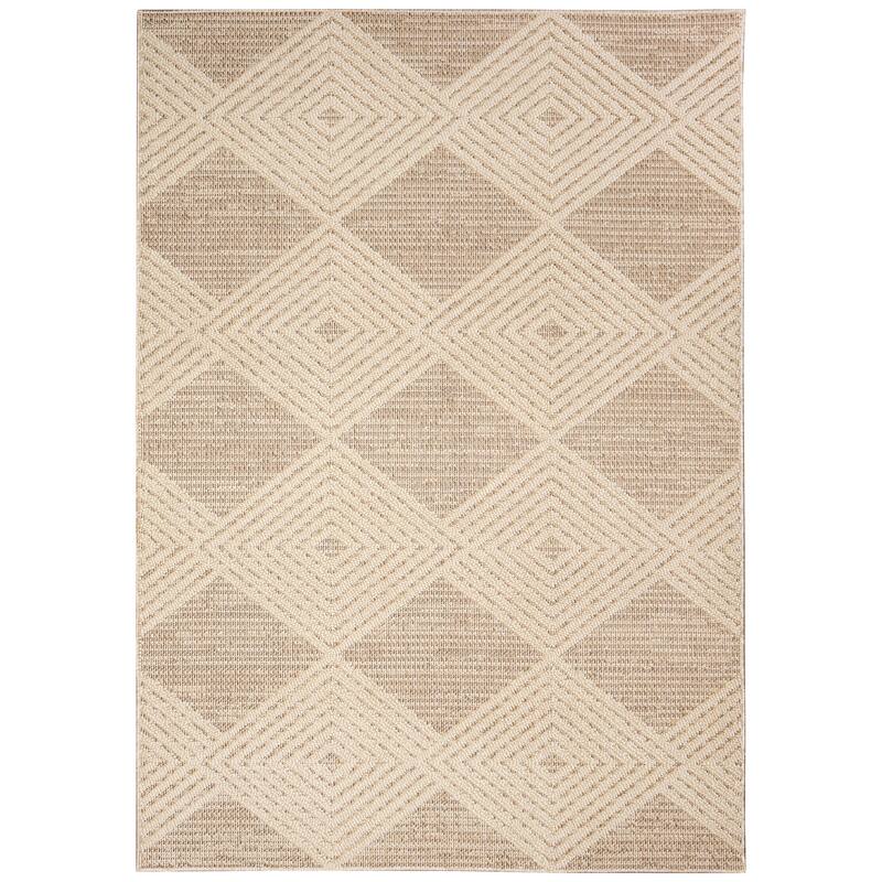 Liora Manne Dunes Modern Diamond Indoor/Outdoor Rug