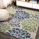 preview thumbnail 11 of 119, JONATHAN Y Marvao Modern Floral Textured Weave Indoor/Outdoor Area Rug