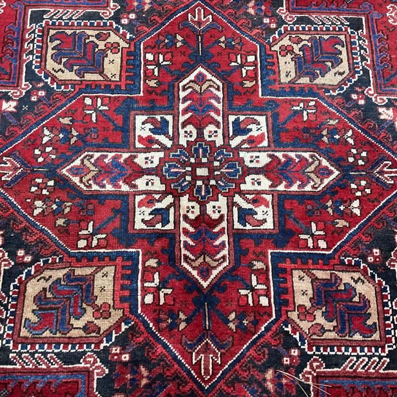 HERAT ORIENTAL Handmade Fine Heriz Rug - 7'11" x 11'1"