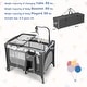 preview thumbnail 8 of 6, Multi-Functional Baby Playpen with Mattress and Removable Changing Table