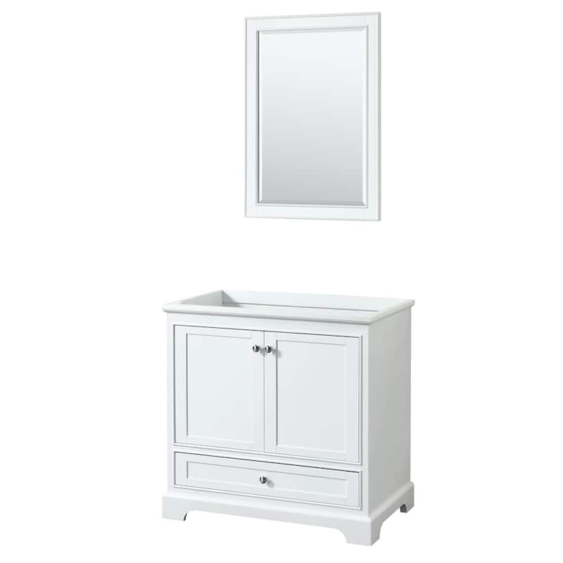Deborah 36-inch Single Bathroom Vanity, 24-inch Mirror