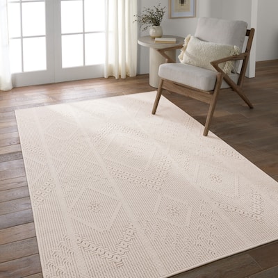 Cardinal Indoor/Outdoor Medallion Area Rug.