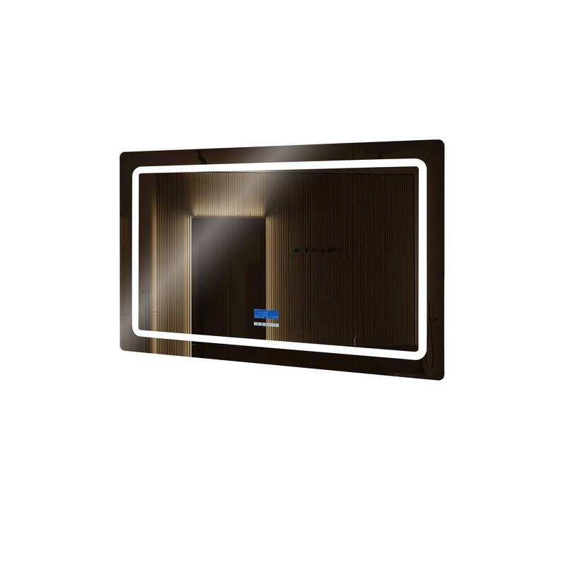 Caldona 48 in. W x 36 in. H LED Bathroom Vanity Mirror