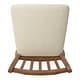 preview thumbnail 5 of 15, Eleanor Slat Back Wood Swivel Stool by iNSPIRE Q Classic