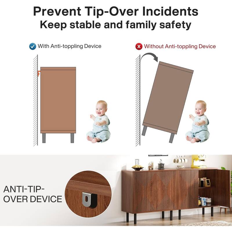 Modern Sideboard Storage Cabinet