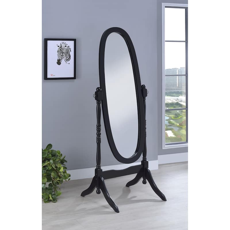 Foyet Wood Adjustable Full Length Cheval Mirror