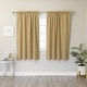 preview thumbnail 16 of 16, Aurora Home Insulated Thermal 63-inch Blackout Curtain Panel Pair Wheat