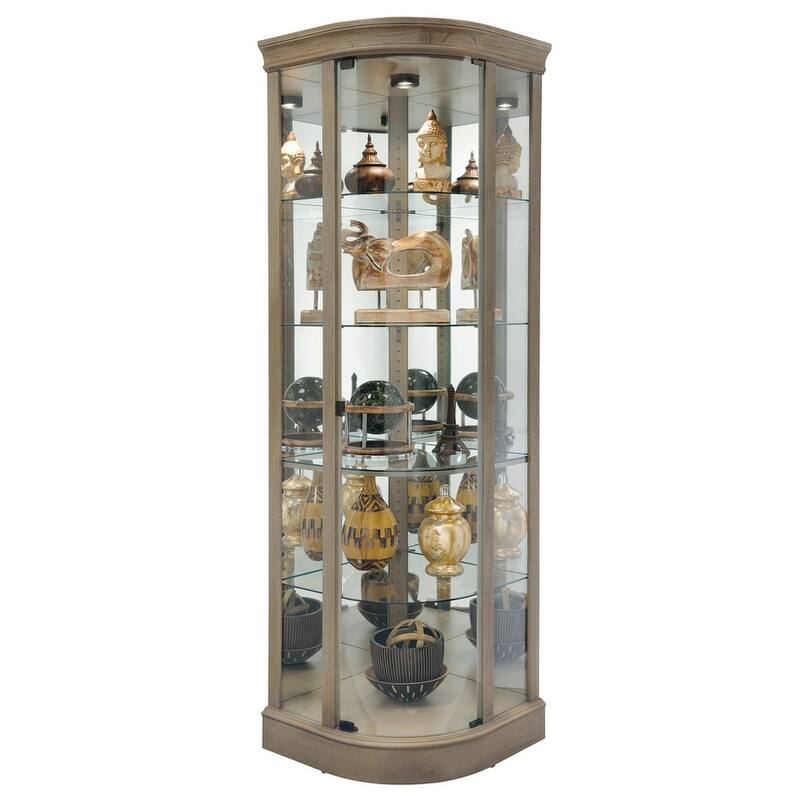 Howard Miller Marlowe III Corner Curio Cabinet
