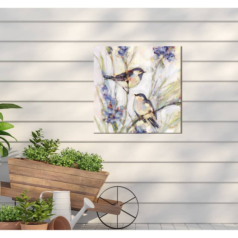 Meadow Blue No 2 Outdoor Art 24x24