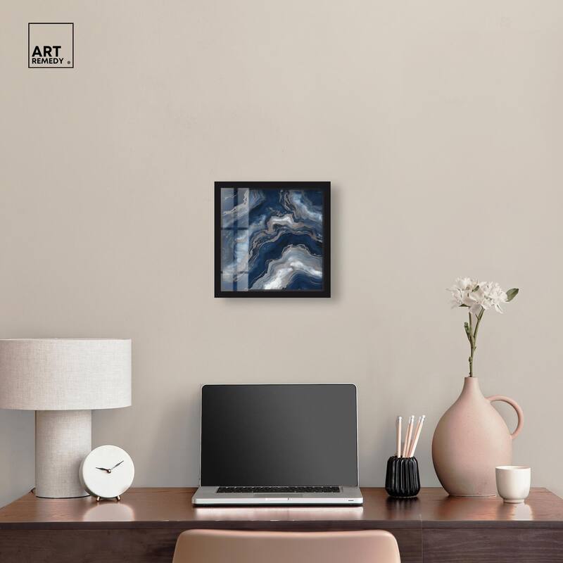 Deep Sea Geode I Shadowbox by Art Remedy