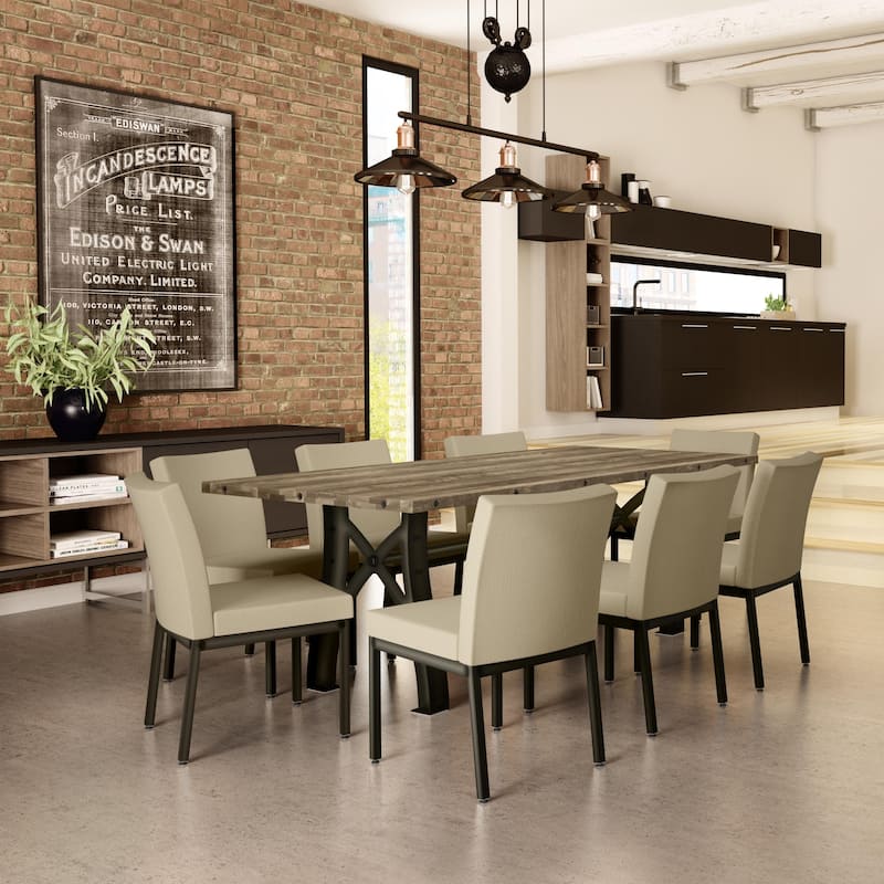 Amisco Sierra 40" x 84 " Wood Dining Table