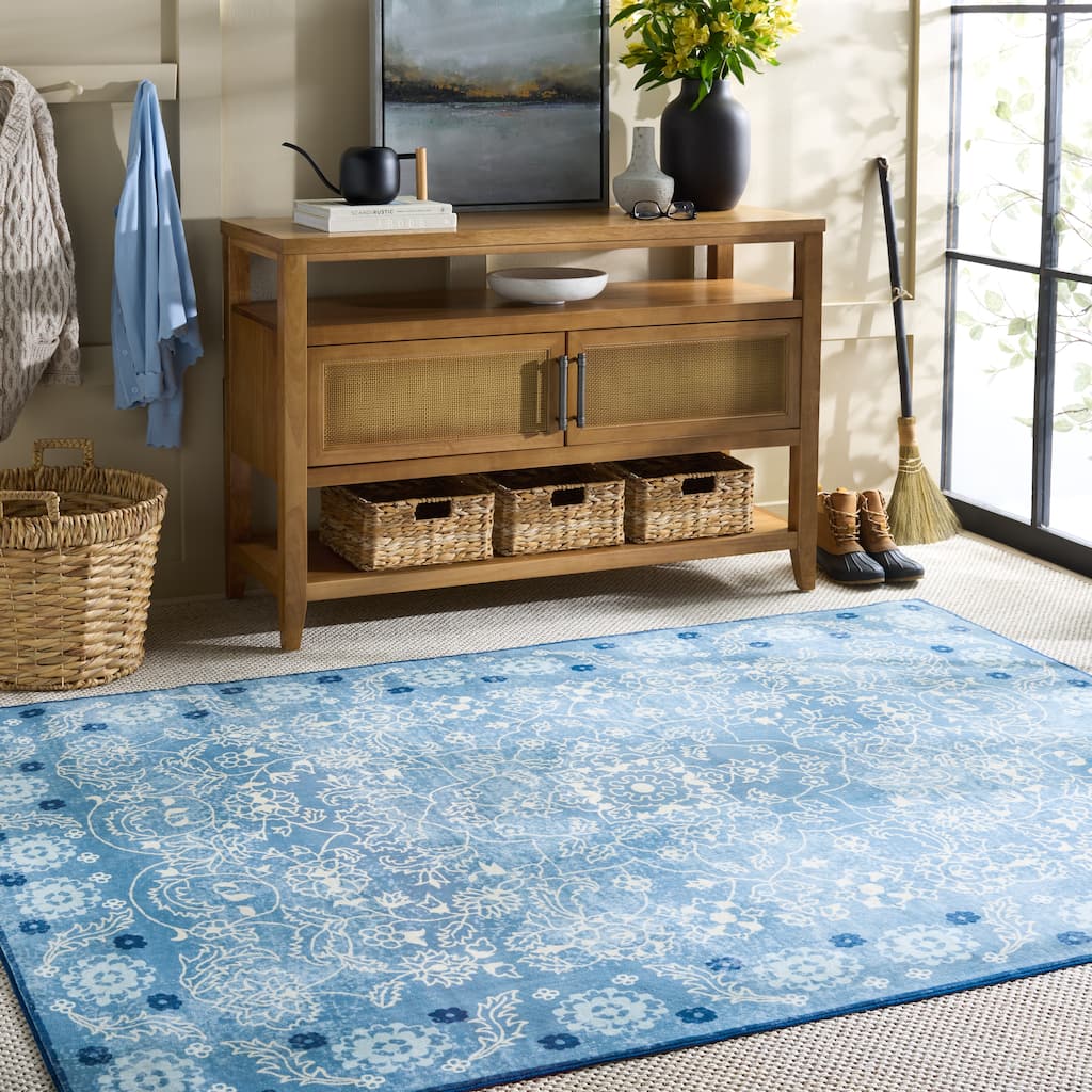 Martha Stewart Gaelle Machine Washable & Slip Resistant Rug