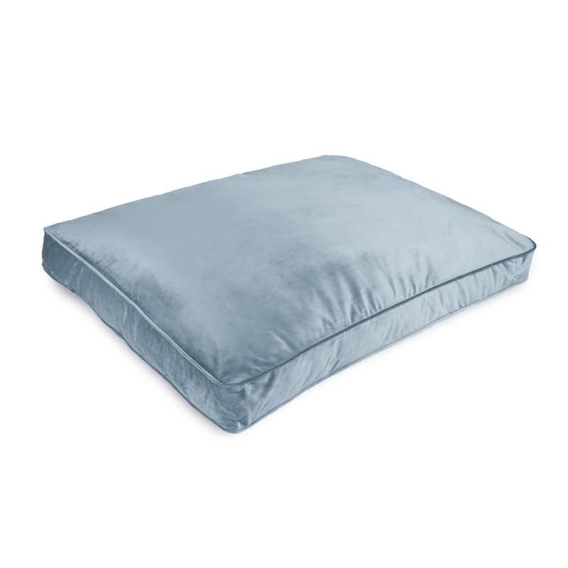 Sherry Kline Double Sided Velvet Dog Bed, Small, Medium, & Large Pets - Blue - 26"x18"