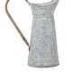 preview thumbnail 7 of 8, Brown Metal Watering Can Indoor Outdoor Planter