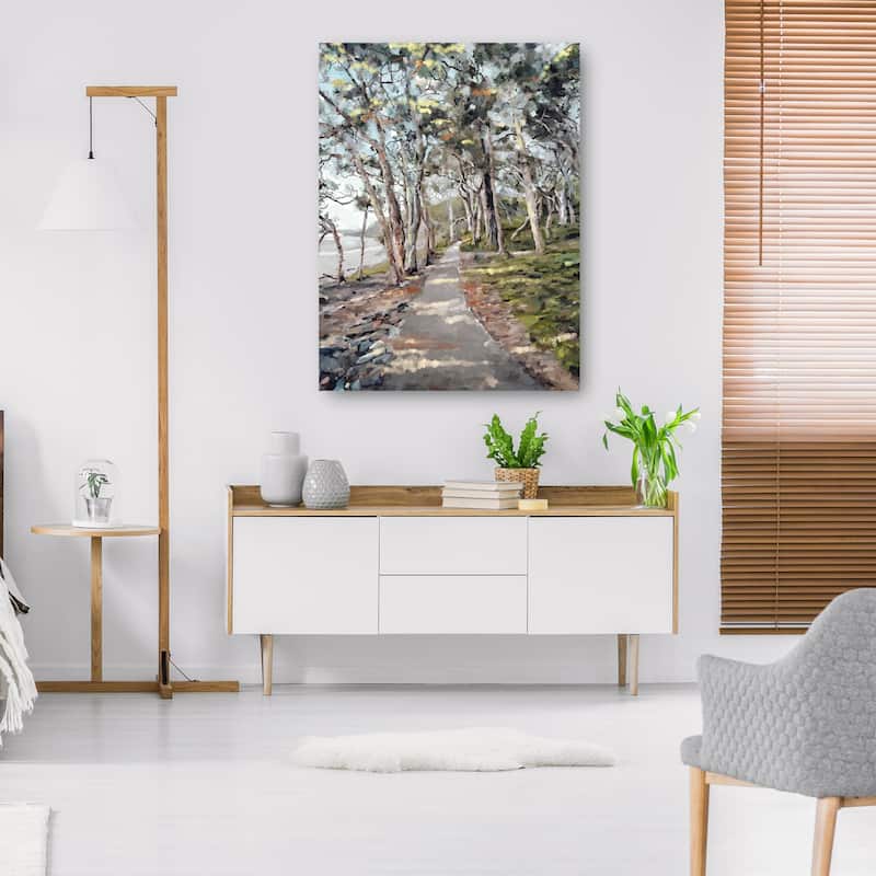 River Path By Studio Arts Canvas Art Print