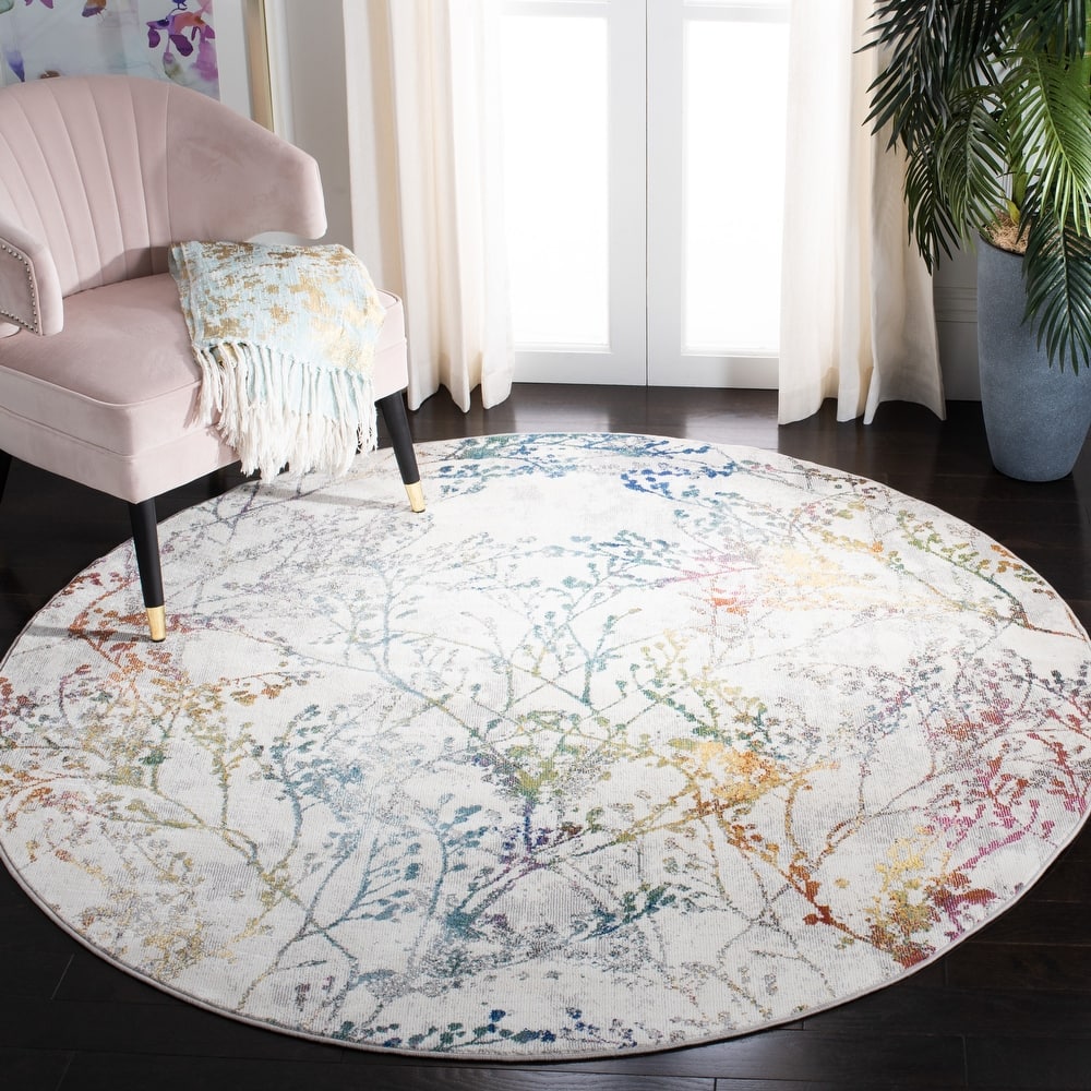 SAFAVIEH Aria Eden Floral Branches Rug