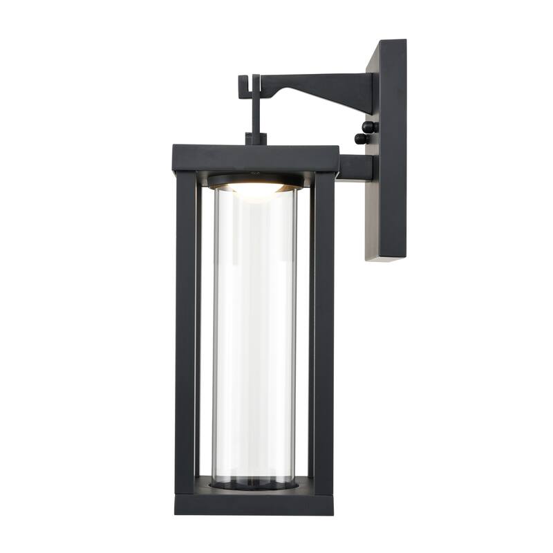 Dumont LED Outdoor Wall Sconce Powder Coated Black - Powder Coated Black