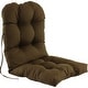 preview thumbnail 50 of 96, Outdoor Adirondack-style Patio Chair Cushion Brown