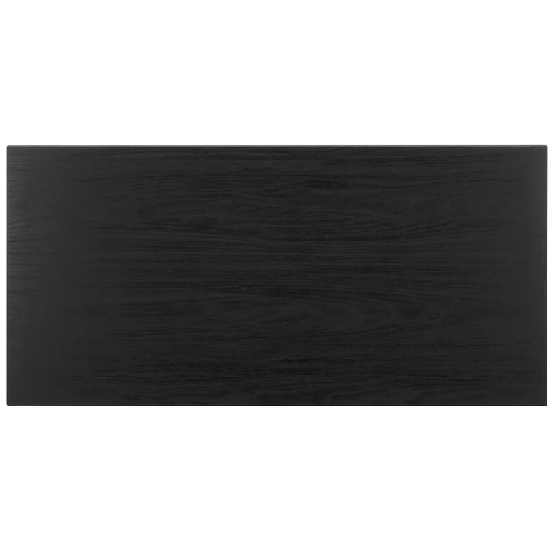 SAFAVIEH Home Aricia 2 Door Coffee Table - 47Wx23Dx16H - Black