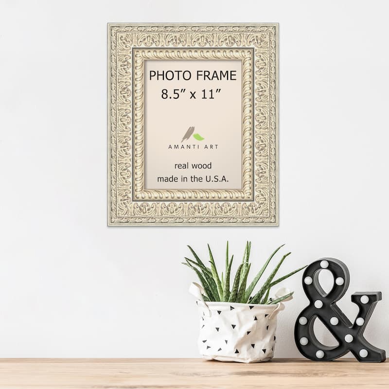 Fair Baroque Cream Ornate Raised Pattern Picture Frame