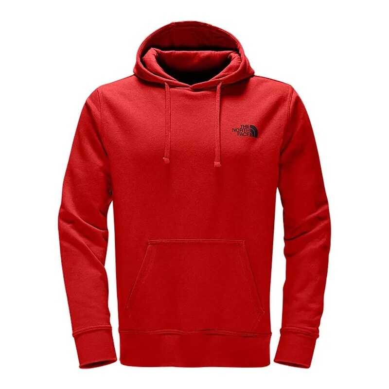 The North Face Men S Red Box Hoodie Red Black Nf0a3532kz3 Overstock