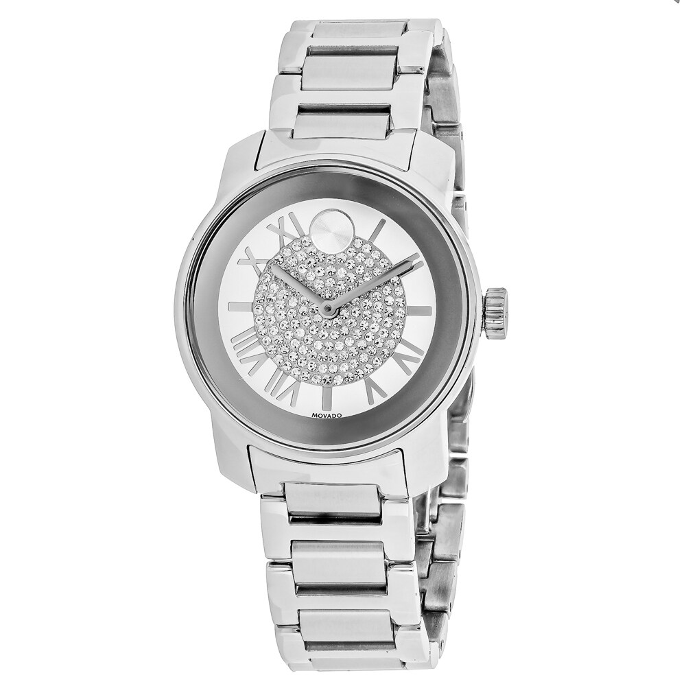 iced out movado watch
