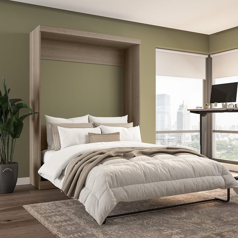 Pur 65W Queen Murphy Bed for Multipurpose Room by Bestar