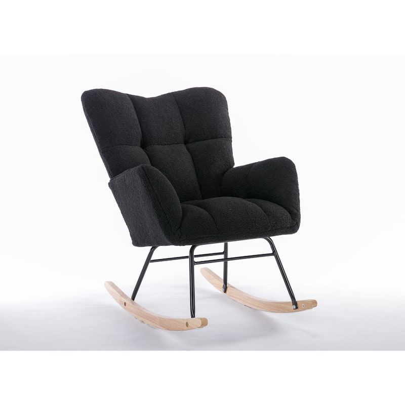 Teddy Fabric Rocking Chair