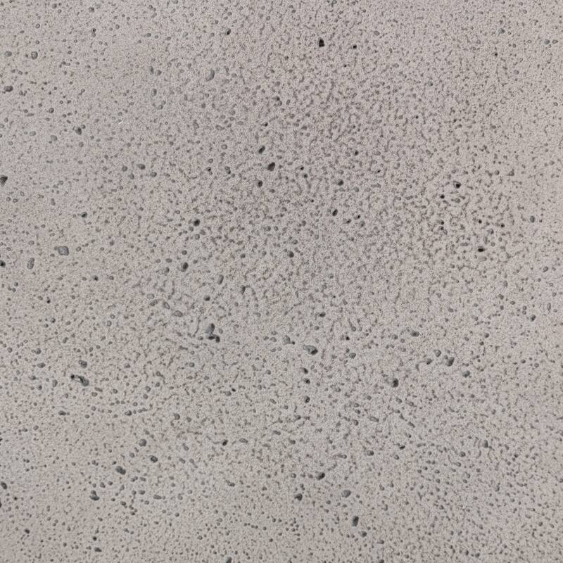 Classic Home Givens Outdoor Concrete Accent Table - 13.78 W x13.78 D x 19.69 H