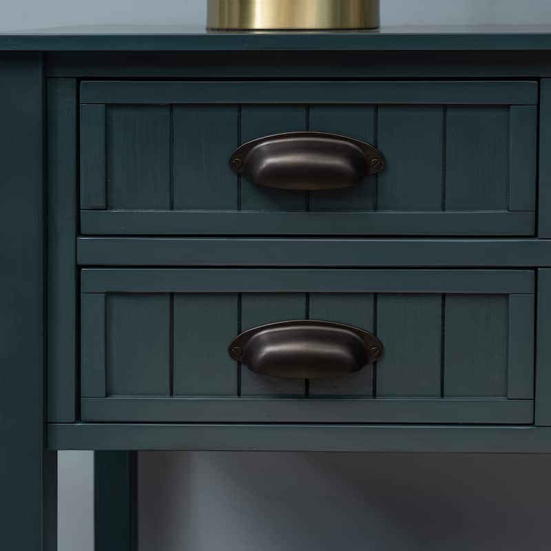 Crestway Antique Solid Wood Entryway Console Table