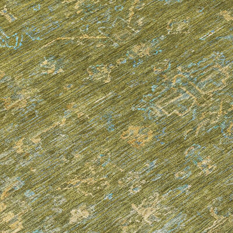 Machine Washable Indoor/ Outdoor Traditional Chelsea Chantille Rug