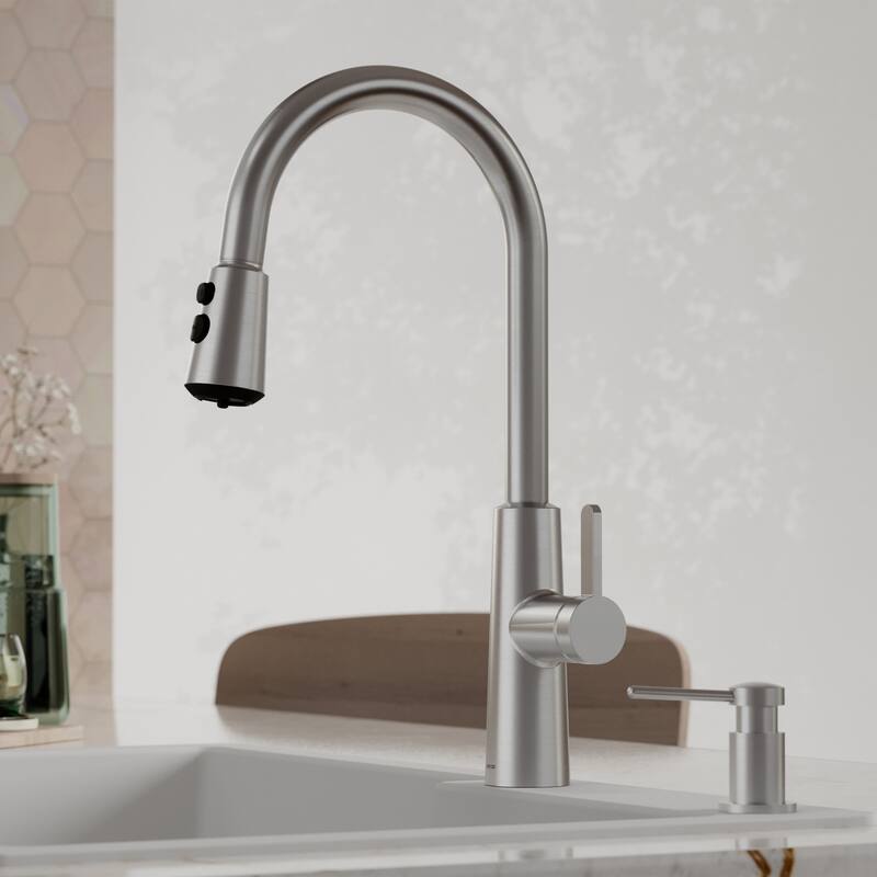 Karran Elmsworth Pull-Down Sprayer Kitchen Faucet