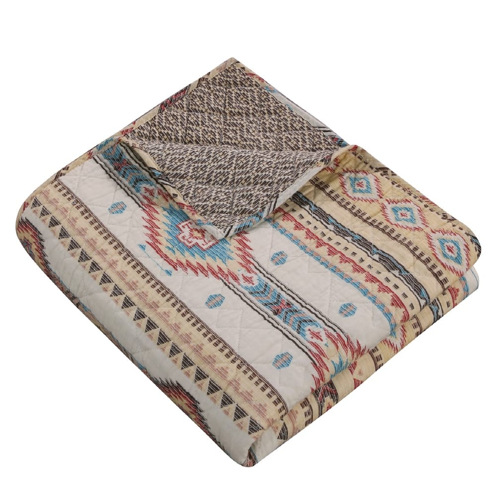 The Curated Nomad San Carlos Quilted Throw Blanket
