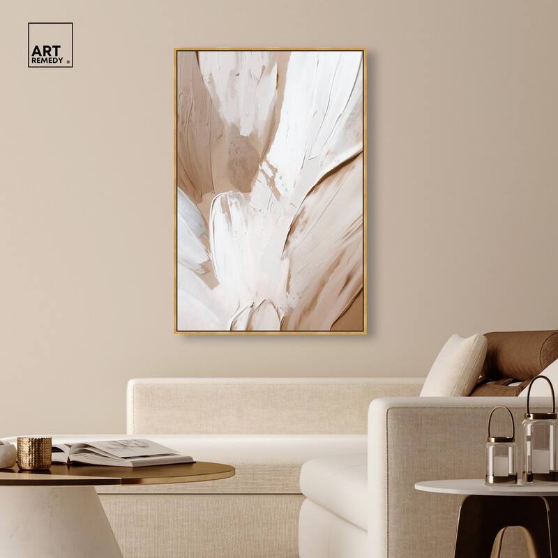 Fawn and Frost Canvas by Art Remedy