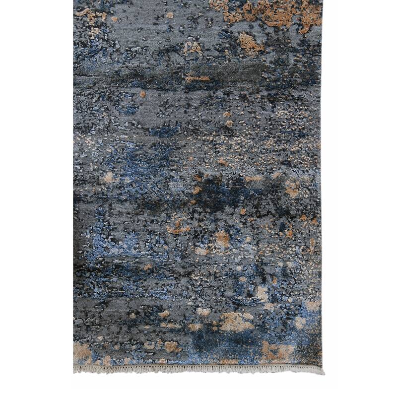 Zenith Kemsey Modern & Contemporary Abstract Hand-Knotted Area Rug