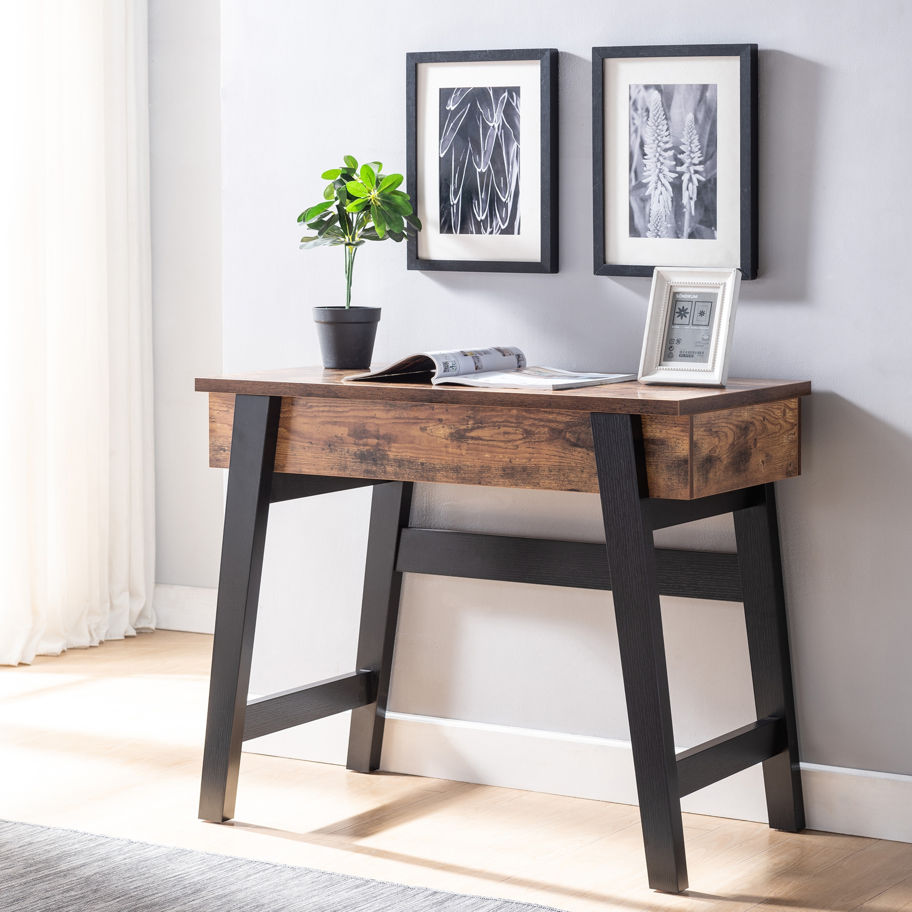 Furniture of America Gino Modern 36-inch Lift-Top Standing Desk