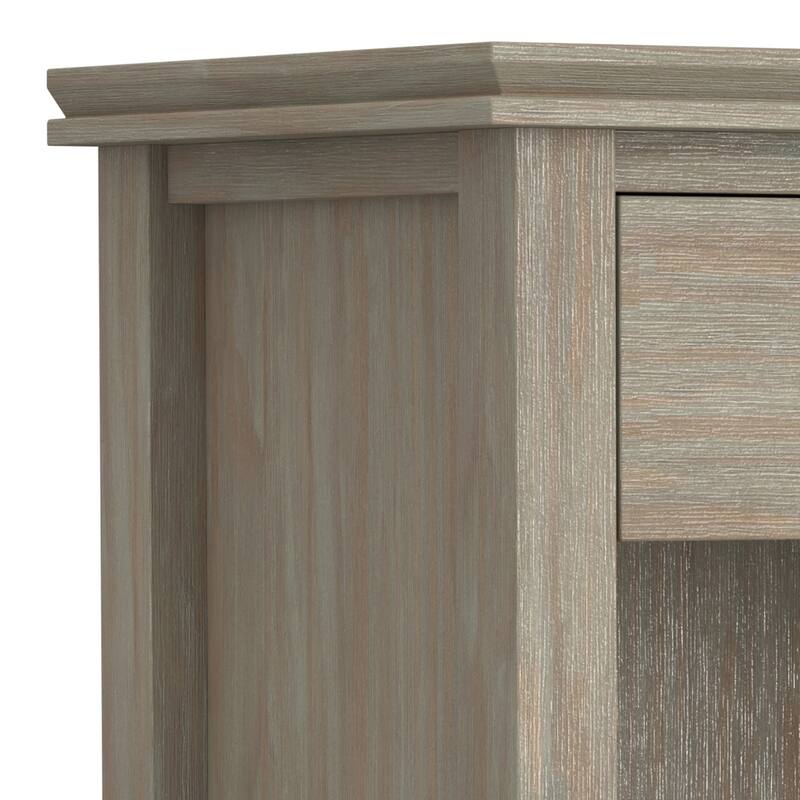 WYNDENHALL Stratford SOLID WOOD 24 inch Wide Bedside Nightstand Table