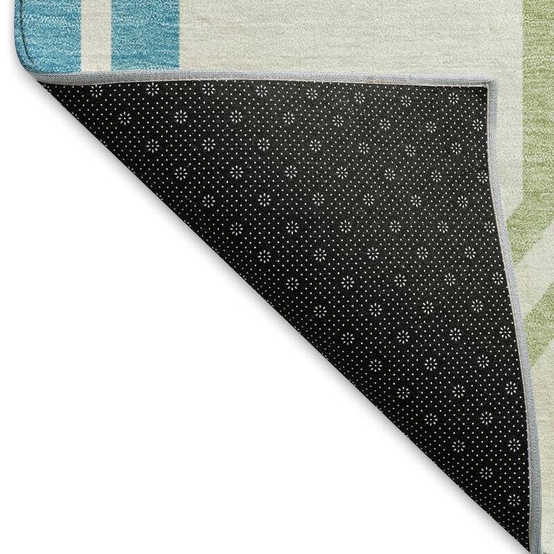 Machine Washable Indoor/ Outdoor Contemporary Dimensions Chantille Rug