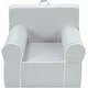 preview thumbnail 2 of 12, Heritage Kids Foam Armchair Grey