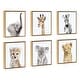 preview thumbnail 4 of 11, Kate and Laurel Sylvie Safari Animal Framed Canvas by Amy Peterson