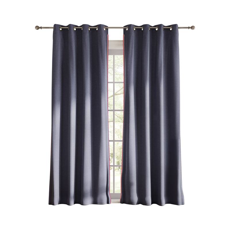 Tommy Hilfiger Hilfiger Stripe Curtain Panel Pair